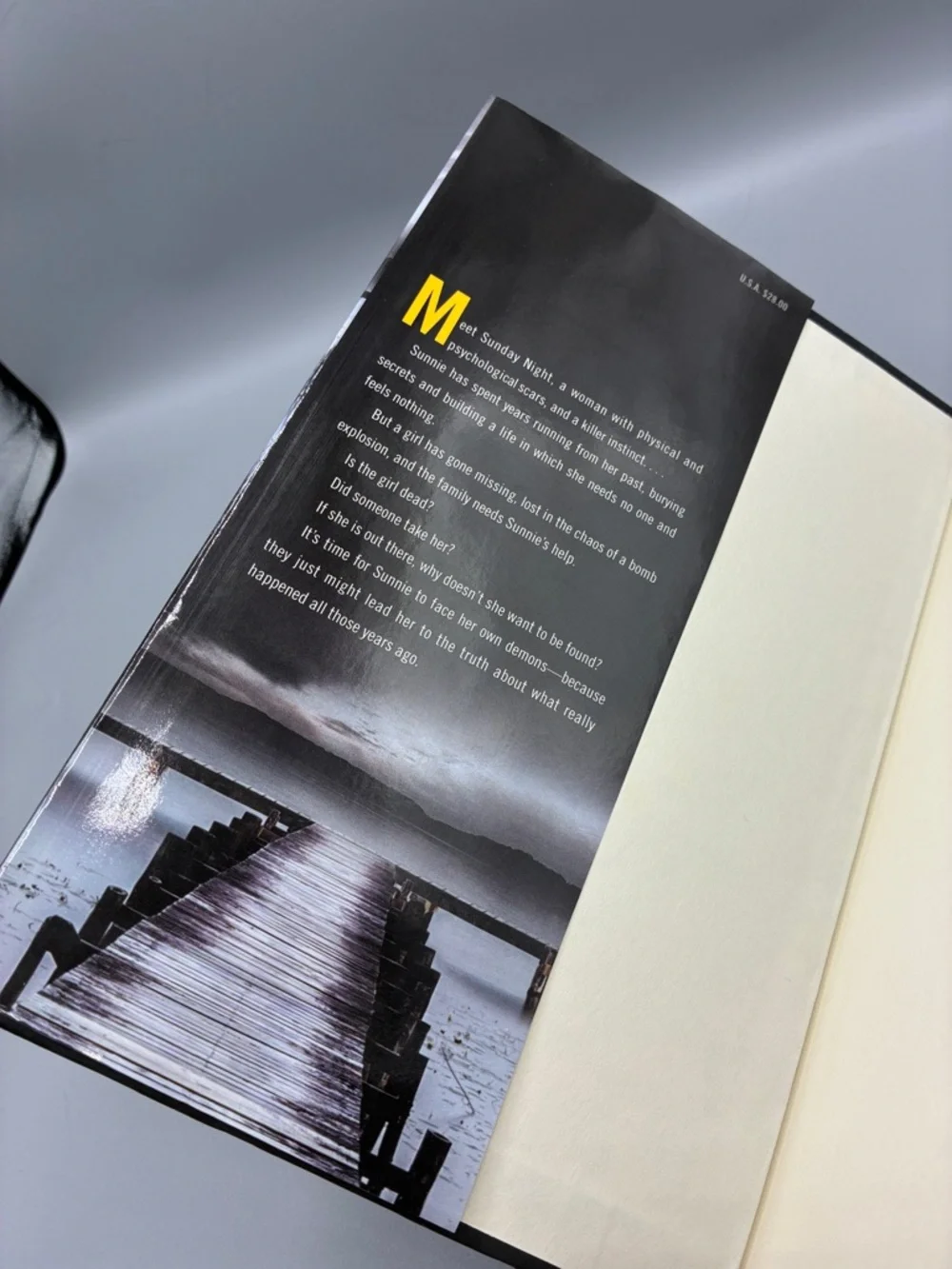 Kathy Reichs Two Nights - Hardcover Novel in Black and Gold